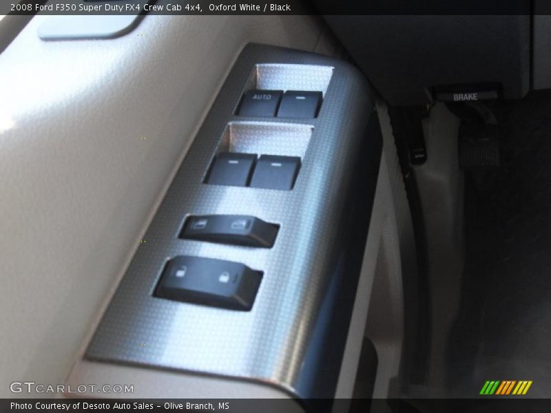 Oxford White / Black 2008 Ford F350 Super Duty FX4 Crew Cab 4x4