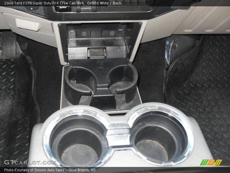 Oxford White / Black 2008 Ford F350 Super Duty FX4 Crew Cab 4x4