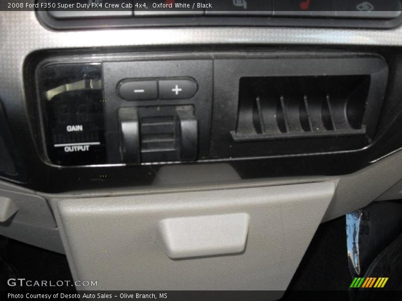 Oxford White / Black 2008 Ford F350 Super Duty FX4 Crew Cab 4x4