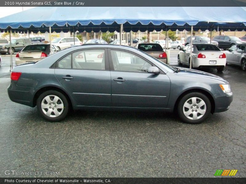 Slate Blue / Gray 2010 Hyundai Sonata GLS