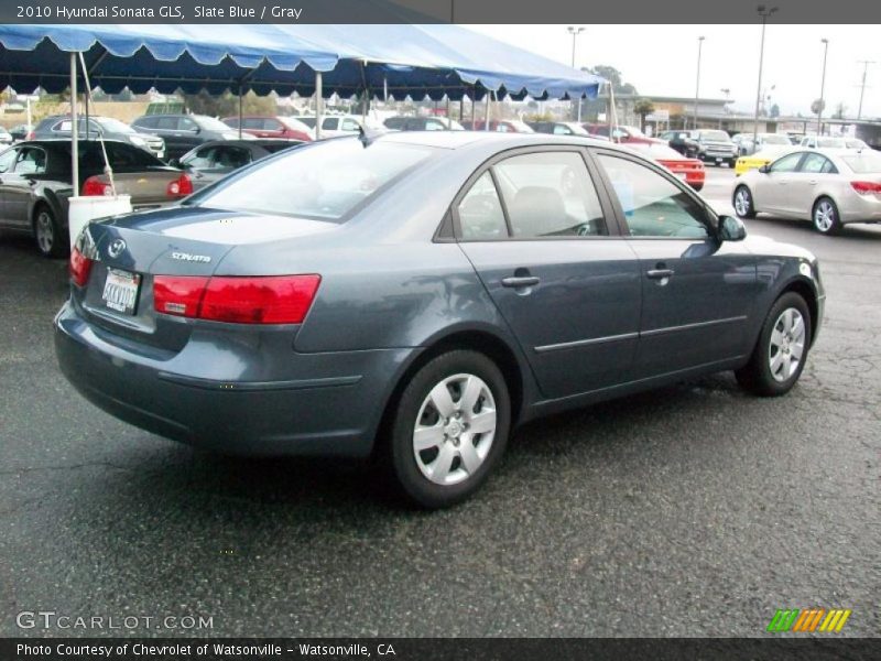 Slate Blue / Gray 2010 Hyundai Sonata GLS
