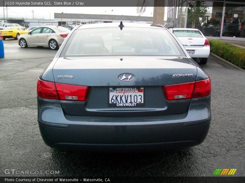 Slate Blue / Gray 2010 Hyundai Sonata GLS