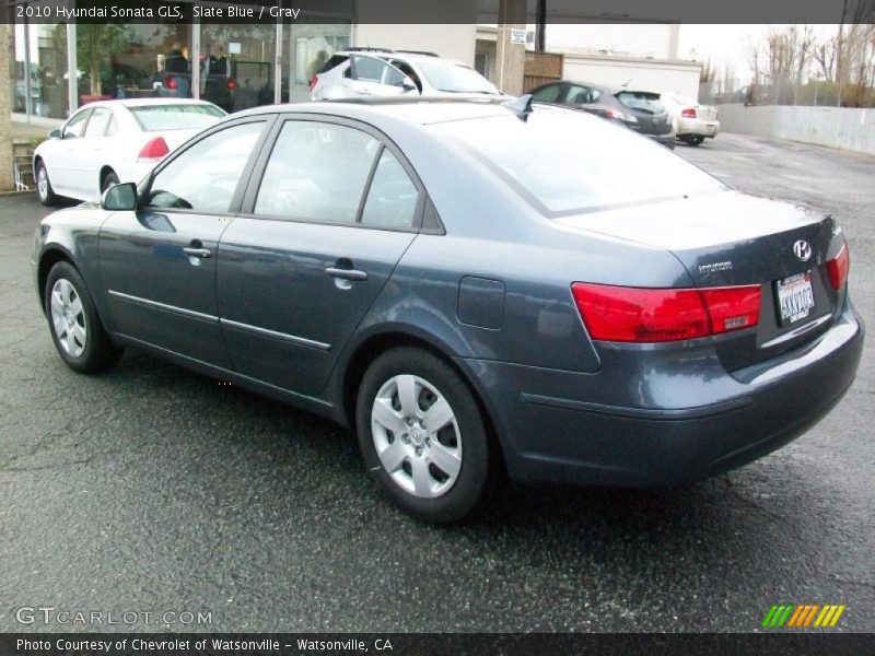 Slate Blue / Gray 2010 Hyundai Sonata GLS