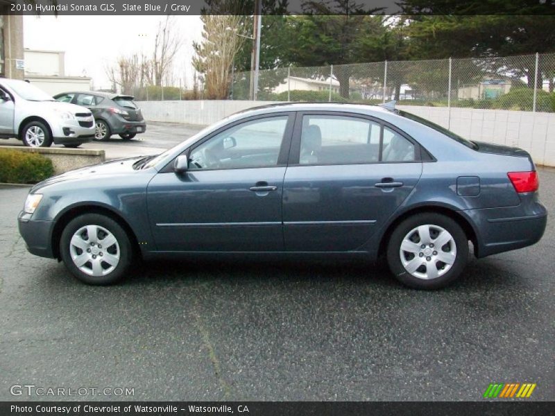 Slate Blue / Gray 2010 Hyundai Sonata GLS