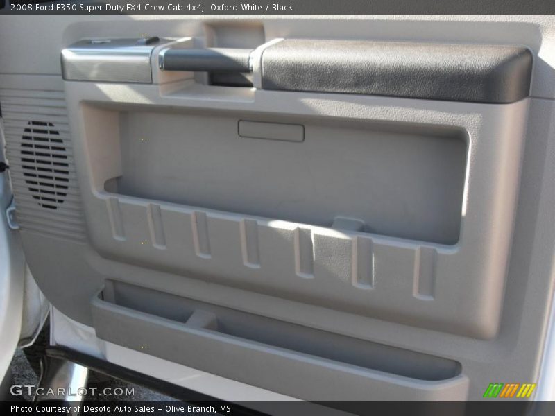 Oxford White / Black 2008 Ford F350 Super Duty FX4 Crew Cab 4x4
