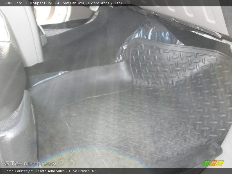 Oxford White / Black 2008 Ford F350 Super Duty FX4 Crew Cab 4x4