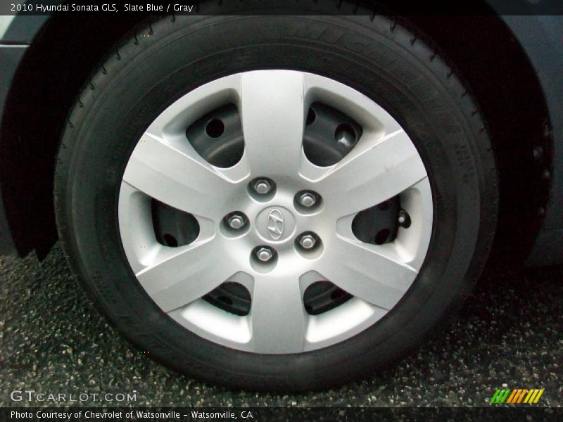 Slate Blue / Gray 2010 Hyundai Sonata GLS
