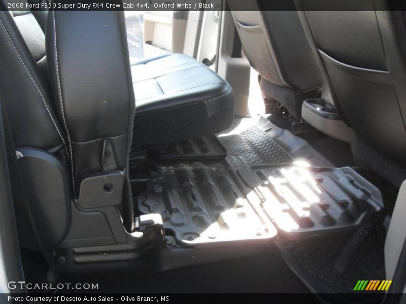 Oxford White / Black 2008 Ford F350 Super Duty FX4 Crew Cab 4x4