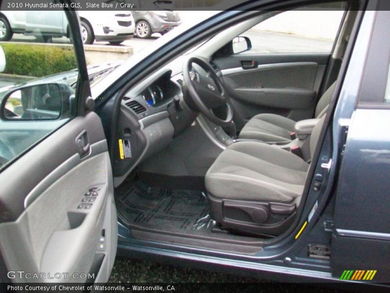 Slate Blue / Gray 2010 Hyundai Sonata GLS