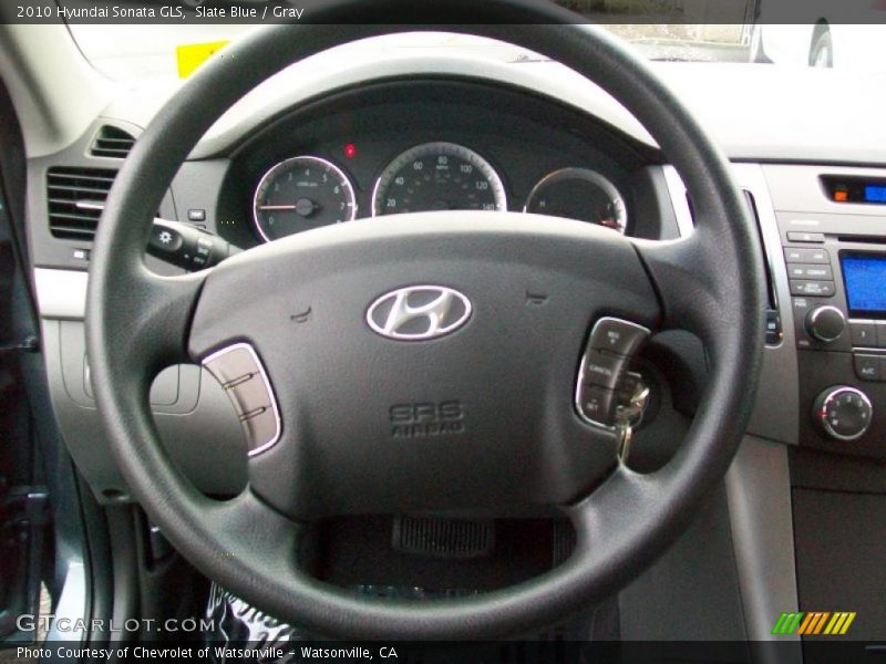 Slate Blue / Gray 2010 Hyundai Sonata GLS