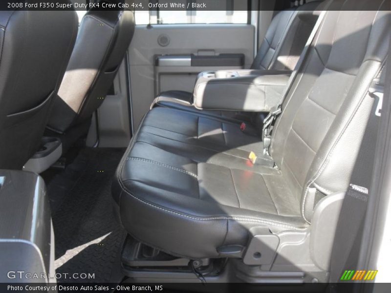Oxford White / Black 2008 Ford F350 Super Duty FX4 Crew Cab 4x4