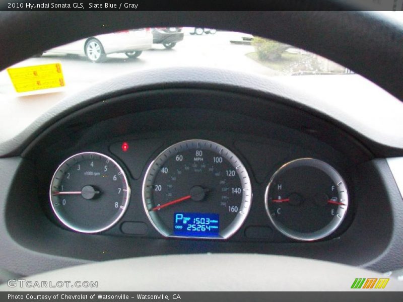 Slate Blue / Gray 2010 Hyundai Sonata GLS