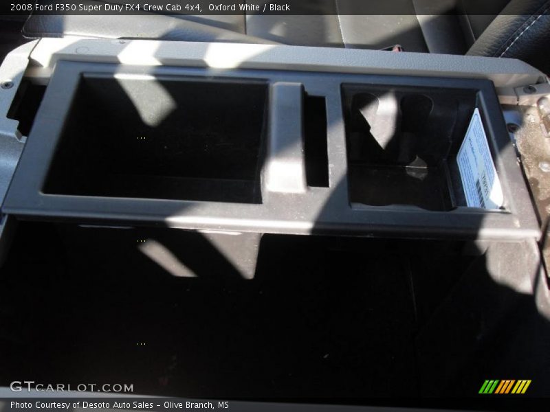 Oxford White / Black 2008 Ford F350 Super Duty FX4 Crew Cab 4x4