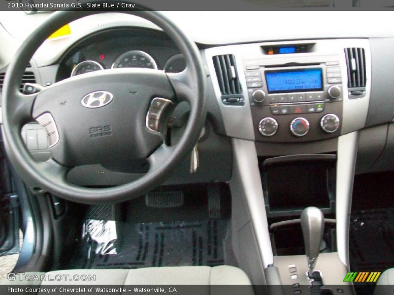 Slate Blue / Gray 2010 Hyundai Sonata GLS