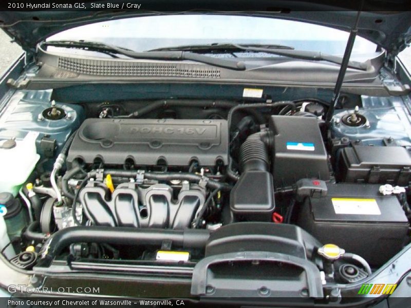Slate Blue / Gray 2010 Hyundai Sonata GLS