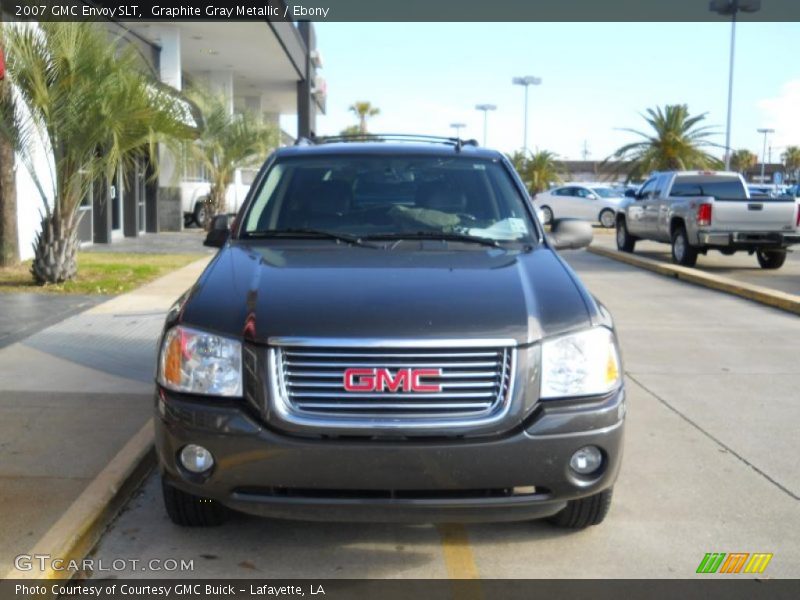 Graphite Gray Metallic / Ebony 2007 GMC Envoy SLT