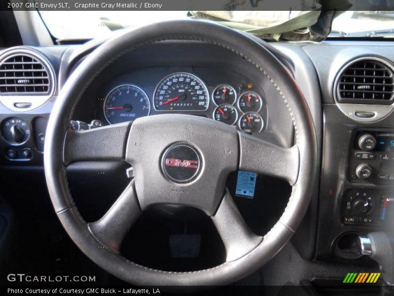 Graphite Gray Metallic / Ebony 2007 GMC Envoy SLT