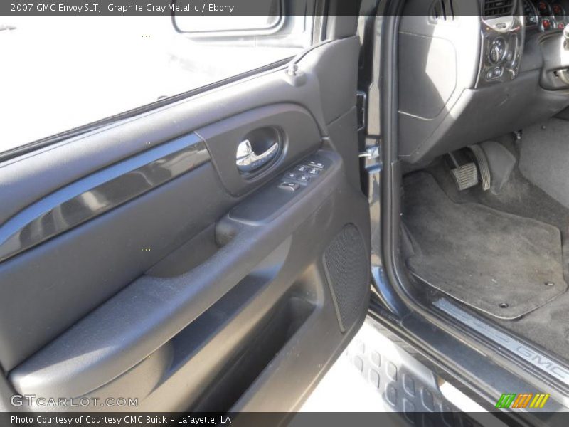 Graphite Gray Metallic / Ebony 2007 GMC Envoy SLT