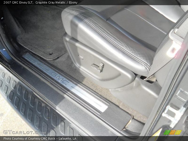 Graphite Gray Metallic / Ebony 2007 GMC Envoy SLT