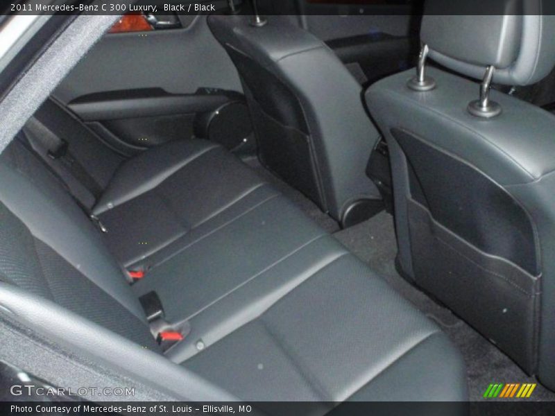 Black / Black 2011 Mercedes-Benz C 300 Luxury
