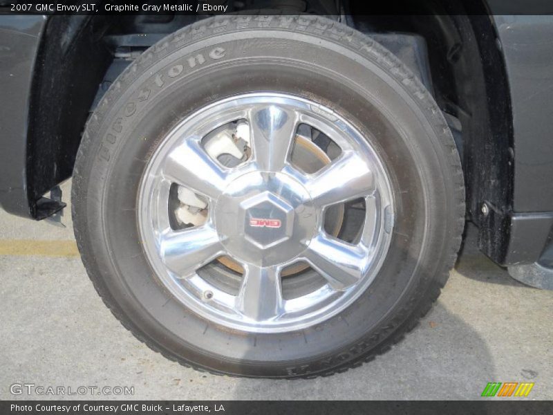 Graphite Gray Metallic / Ebony 2007 GMC Envoy SLT