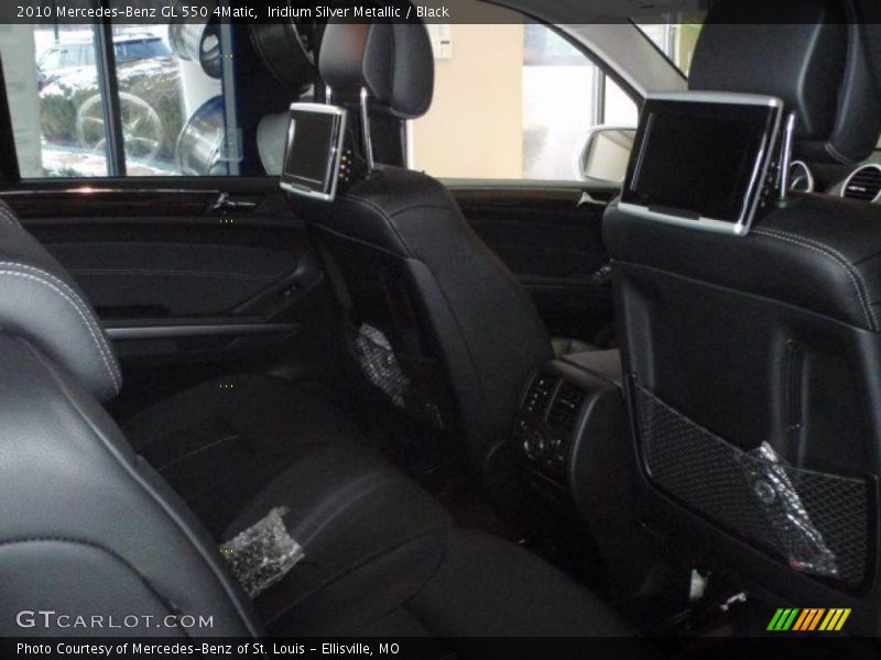 Iridium Silver Metallic / Black 2010 Mercedes-Benz GL 550 4Matic