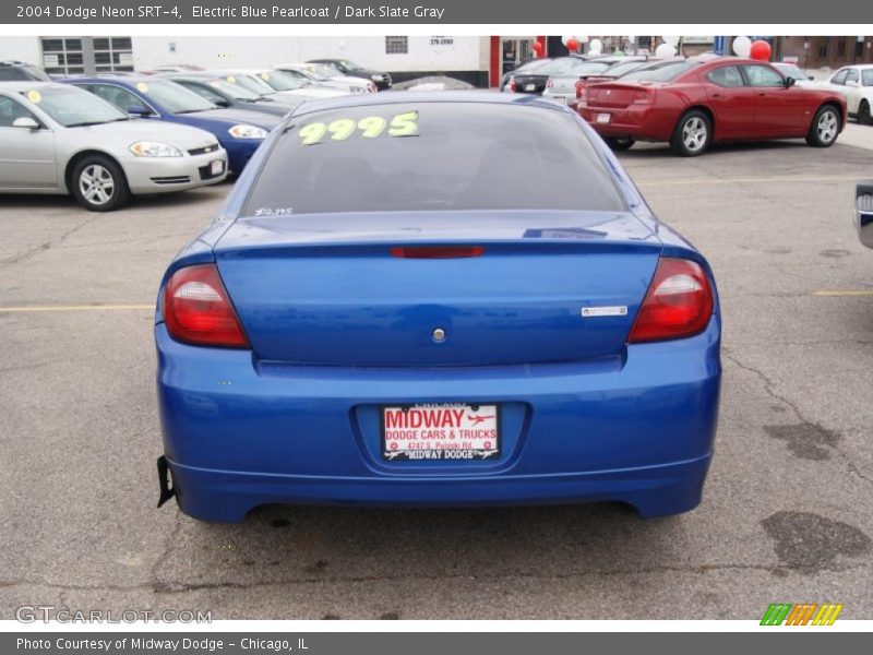Electric Blue Pearlcoat / Dark Slate Gray 2004 Dodge Neon SRT-4