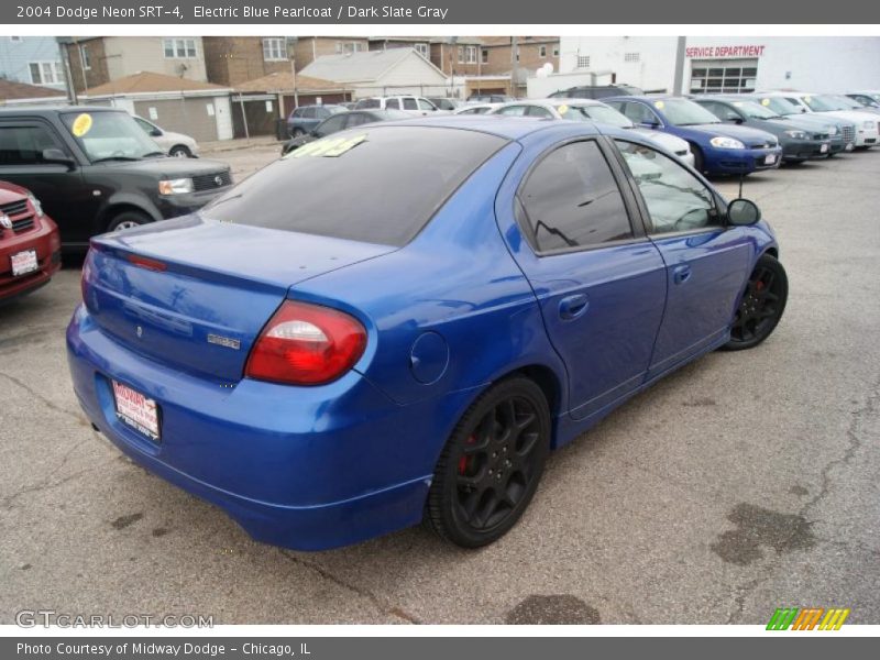 Electric Blue Pearlcoat / Dark Slate Gray 2004 Dodge Neon SRT-4