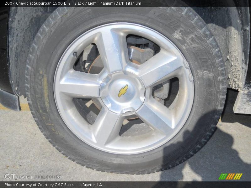 Black / Light Titanium/Dark Titanium 2007 Chevrolet Suburban 1500 LTZ