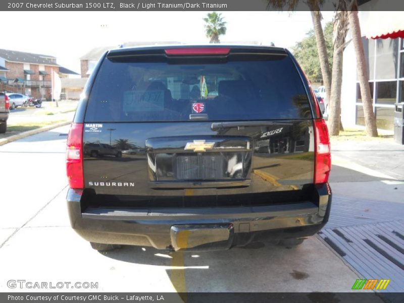 Black / Light Titanium/Dark Titanium 2007 Chevrolet Suburban 1500 LTZ