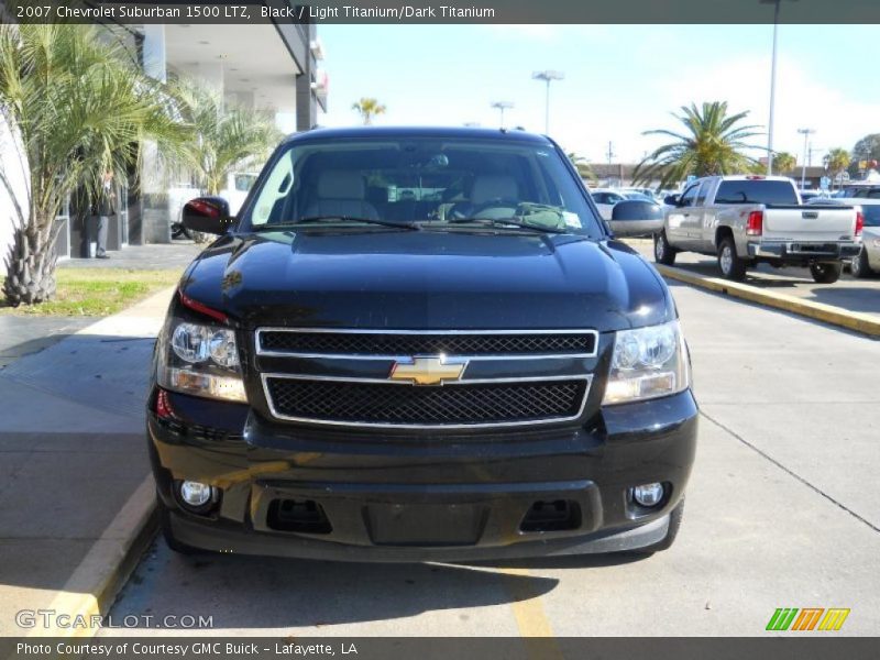 Black / Light Titanium/Dark Titanium 2007 Chevrolet Suburban 1500 LTZ