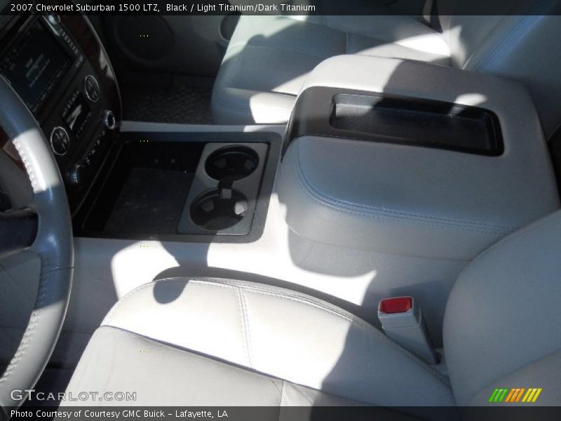 Black / Light Titanium/Dark Titanium 2007 Chevrolet Suburban 1500 LTZ