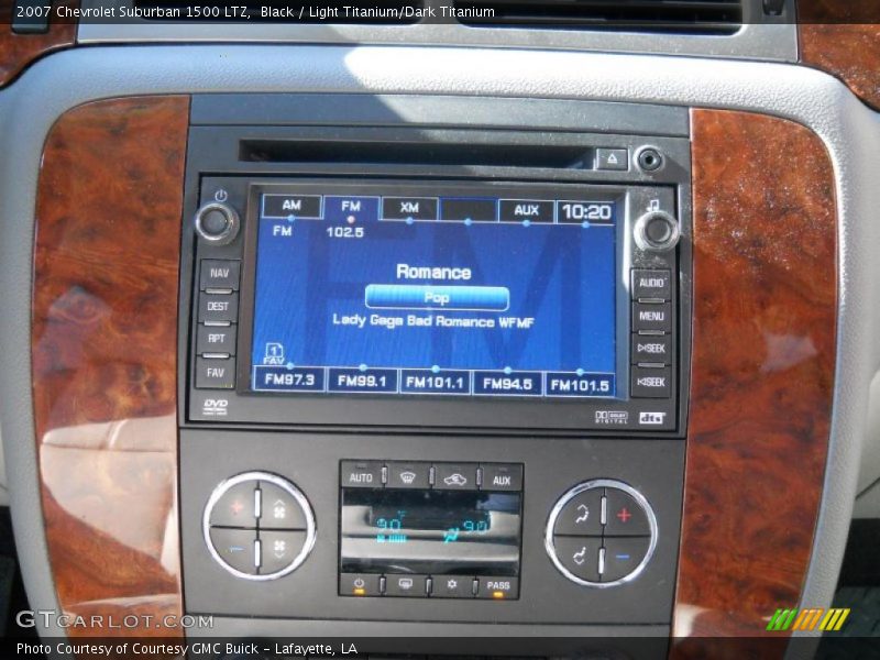 Black / Light Titanium/Dark Titanium 2007 Chevrolet Suburban 1500 LTZ