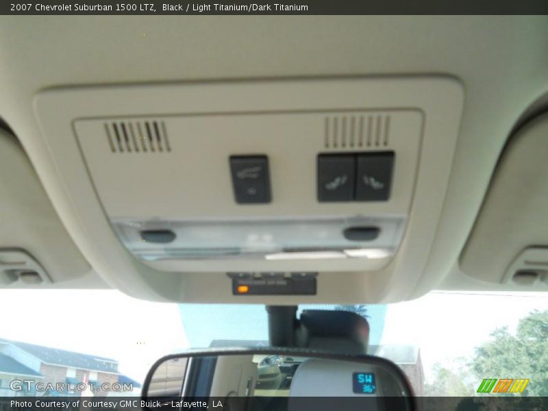 Black / Light Titanium/Dark Titanium 2007 Chevrolet Suburban 1500 LTZ