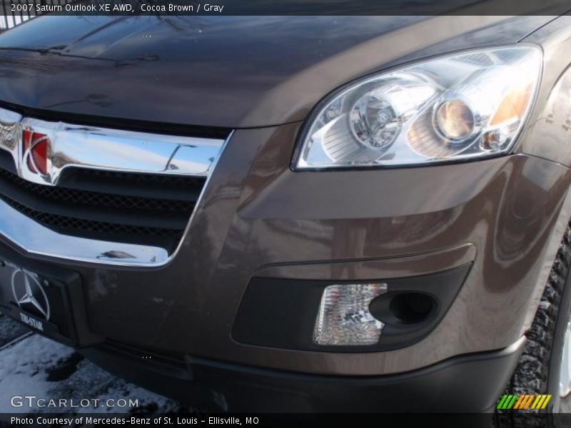 Cocoa Brown / Gray 2007 Saturn Outlook XE AWD