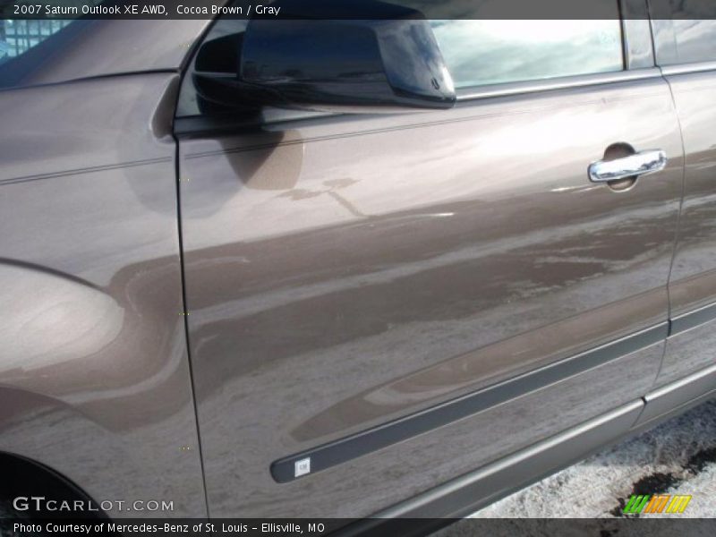 Cocoa Brown / Gray 2007 Saturn Outlook XE AWD