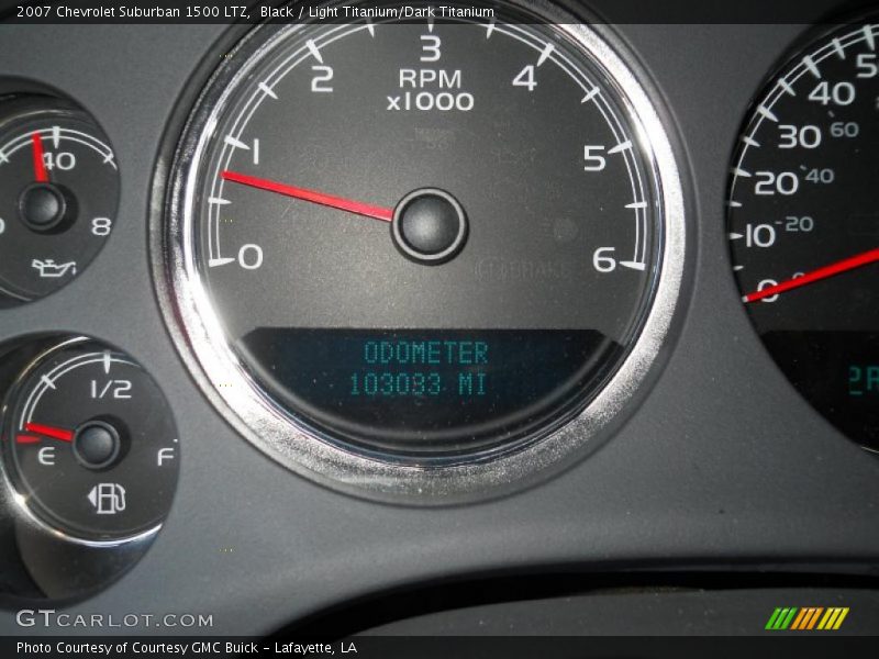 Black / Light Titanium/Dark Titanium 2007 Chevrolet Suburban 1500 LTZ