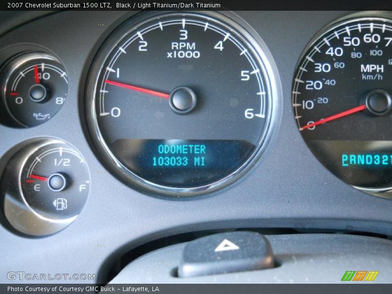 Black / Light Titanium/Dark Titanium 2007 Chevrolet Suburban 1500 LTZ