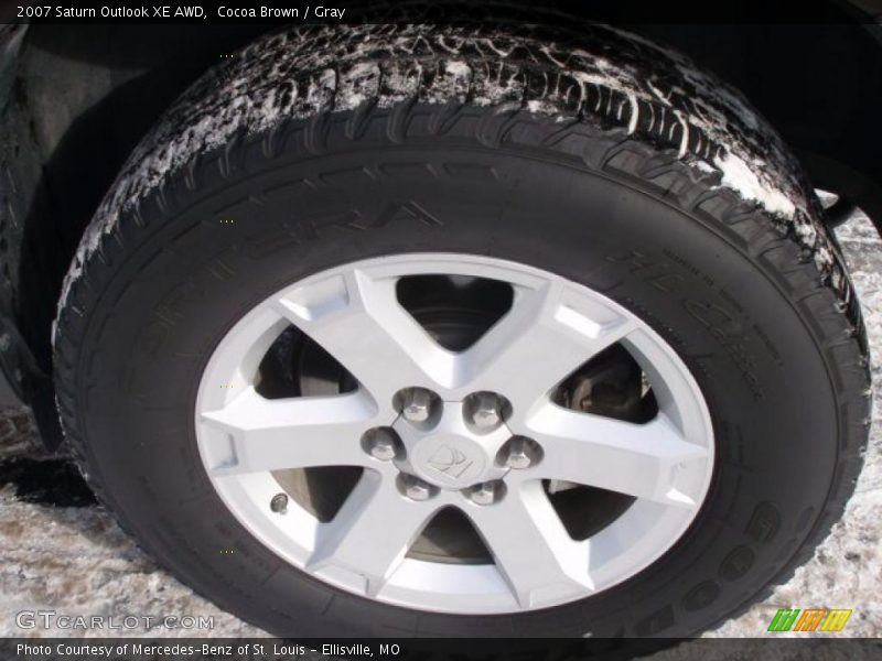 Cocoa Brown / Gray 2007 Saturn Outlook XE AWD