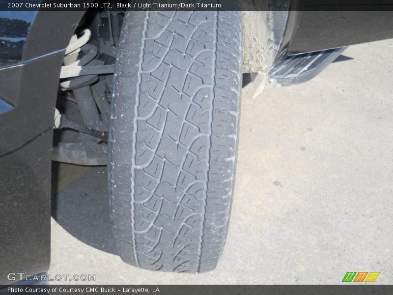 Black / Light Titanium/Dark Titanium 2007 Chevrolet Suburban 1500 LTZ