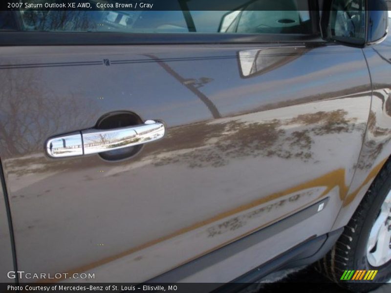 Cocoa Brown / Gray 2007 Saturn Outlook XE AWD