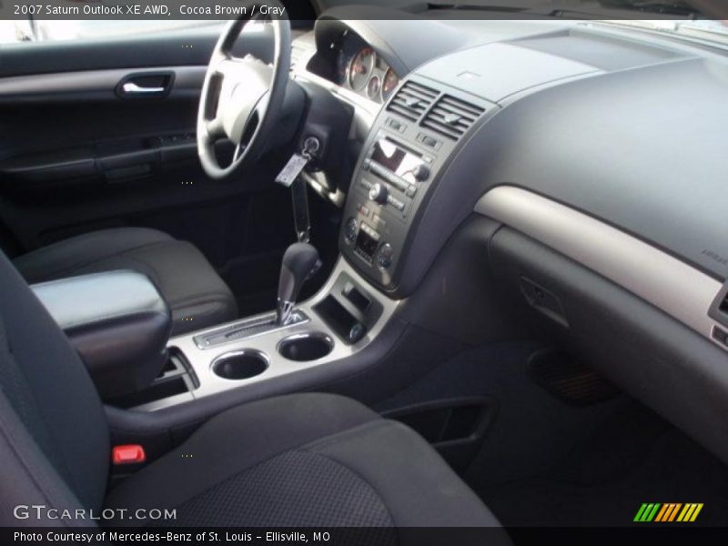 Cocoa Brown / Gray 2007 Saturn Outlook XE AWD