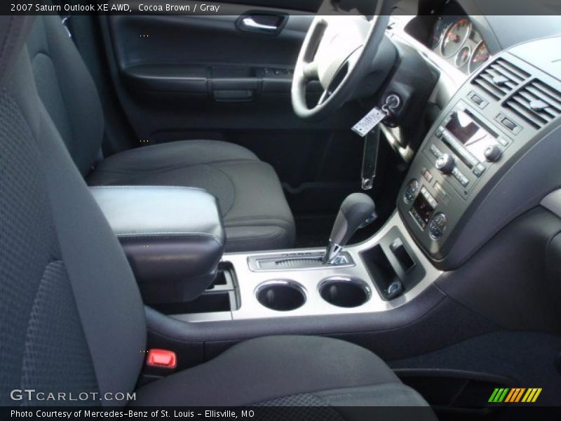 Cocoa Brown / Gray 2007 Saturn Outlook XE AWD