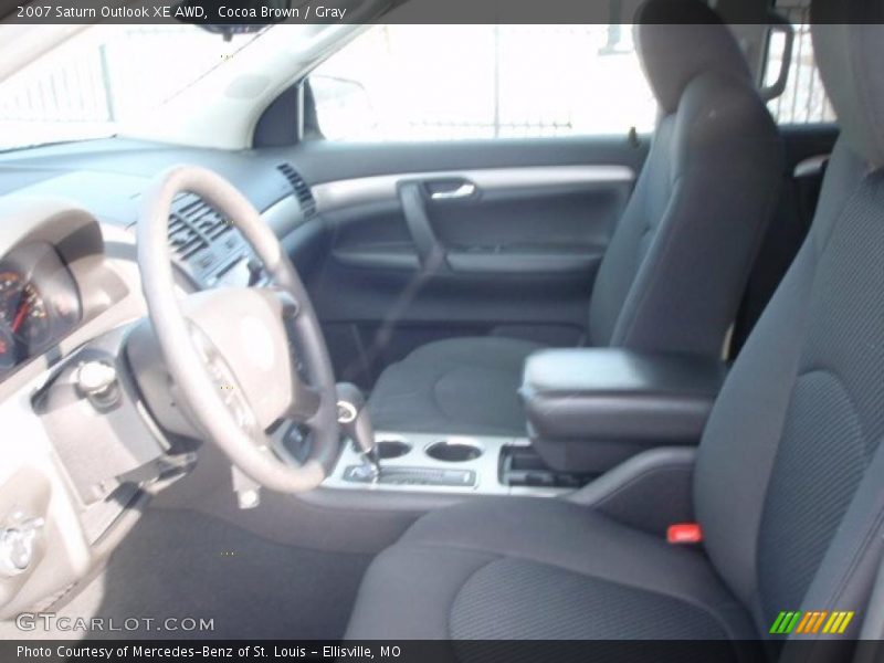 Cocoa Brown / Gray 2007 Saturn Outlook XE AWD