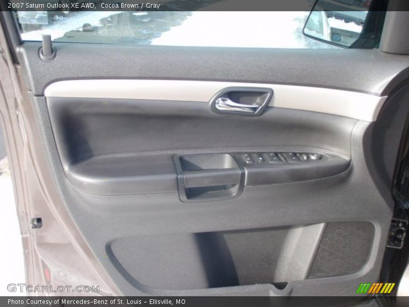 Cocoa Brown / Gray 2007 Saturn Outlook XE AWD