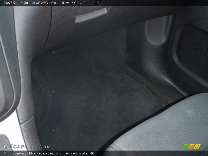 Cocoa Brown / Gray 2007 Saturn Outlook XE AWD