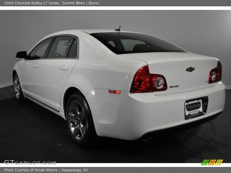Summit White / Ebony 2009 Chevrolet Malibu LT Sedan