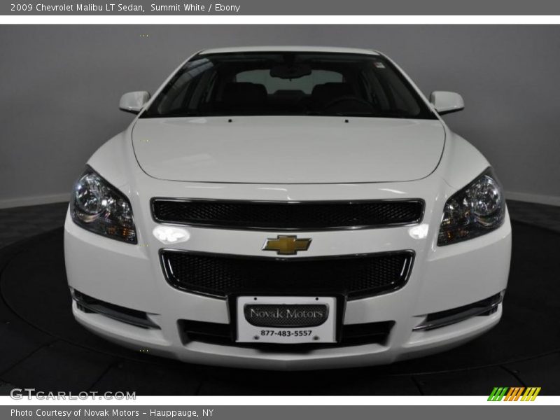 Summit White / Ebony 2009 Chevrolet Malibu LT Sedan