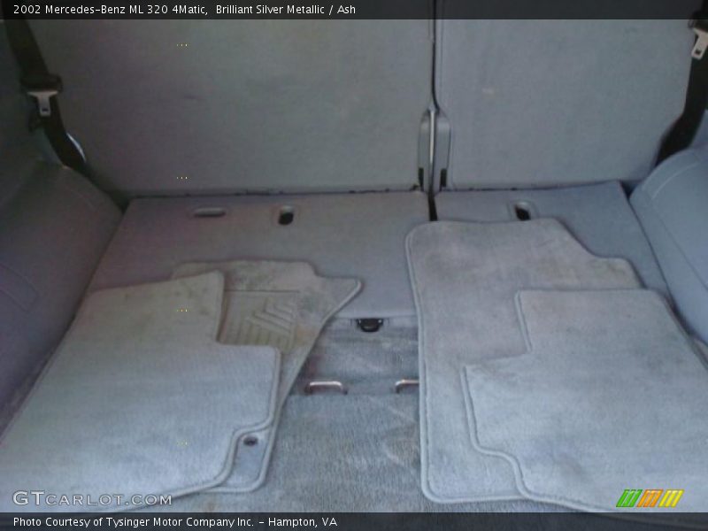 Brilliant Silver Metallic / Ash 2002 Mercedes-Benz ML 320 4Matic