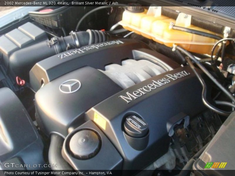  2002 ML 320 4Matic Engine - 3.2 Liter SOHC 18-Valve V6